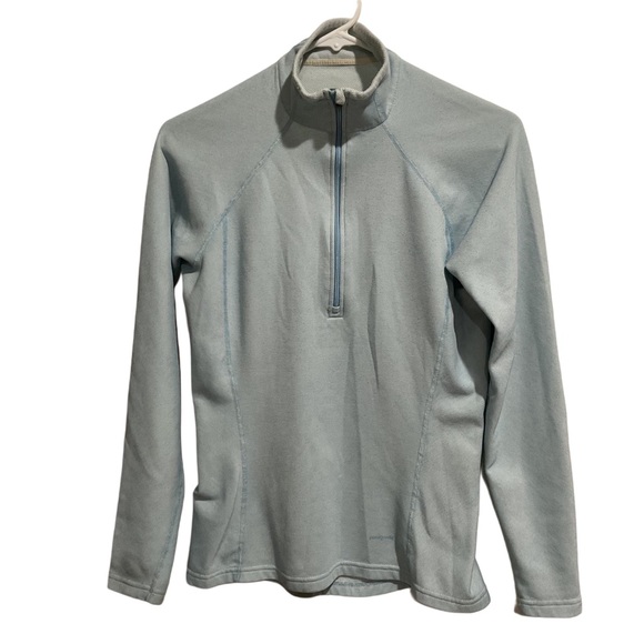 Patagonia Women’s Performance Baselayer Capilene Pullover Blue - Picture 1 of 9